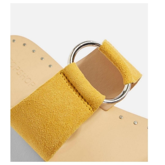 Topshop Wide fit Hooray two Strap Sandal - Picture 5 of 6